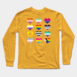 Pride Hearts Long Sleeve T-Shirt